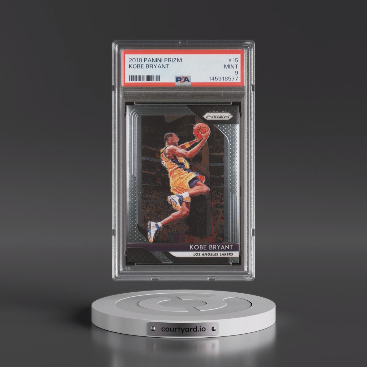 2018 Kobe Bryant - Basketball Panini Prizm PSA 9 MINT